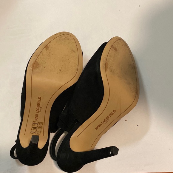 Karl Lagerfeld Heels Sz 8 - Picture 5 of 6
